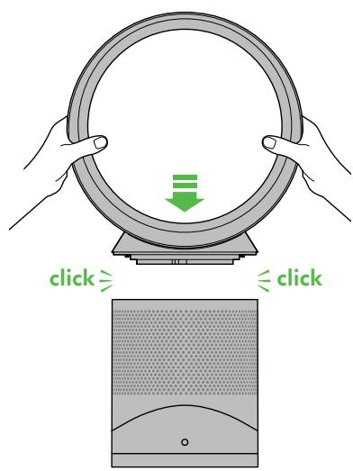 DYSON PURE COOL LINK DESK DP01 - Replacing the filter unit - 9