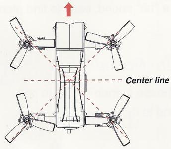 EACHINE FALCON 180 - Gravity center modification method of the drone - 3