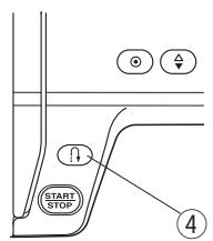 AEG-ELECTROLUX 70X - - Réglage de la position de chute de l'aiguille - 12