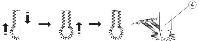 AEG-ELECTROLUX 70X - - Ajustement de la densité du point - 6