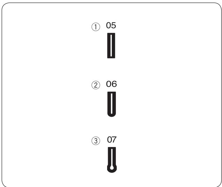 AEG-ELECTROLUX 70X - Paramètres de la machine - 1