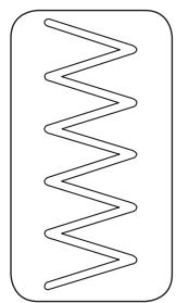 AEG-ELECTROLUX 70X - Réglage de la tension du fil d'aiguille pour un point zigzag - 1