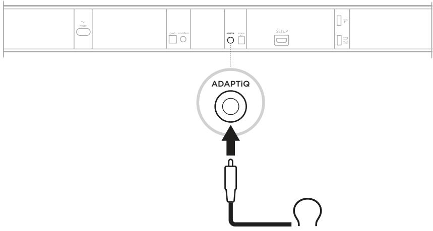 BOSE SURROUND SPEAKERS 700 - EXÉCUTION DE L'ÉTALONNAGE AUDIO ADAPTIQ À L'AIDE DE LA TÉLÉCOMMANDE SOUNDTOUCH 300 - 1