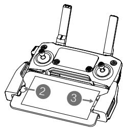 DJI MAVIC 2 ENTERPRISE DUAL - Préparation de la radiocommande - 4