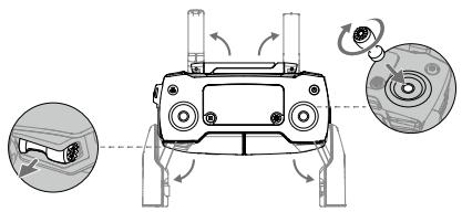DJI MAVIC 2 ENTERPRISE DUAL - Préparation de la radiocommande - 1