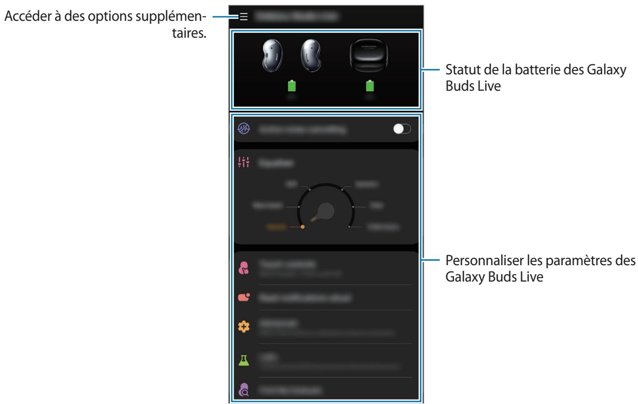 SAMSUNG GALAXY BUDS LIVE - Application galaxy wearable - 2