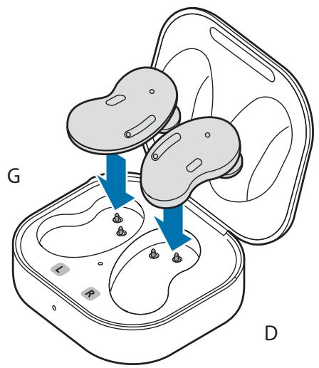 SAMSUNG GALAXY BUDS LIVE - Charger la batterie - 4