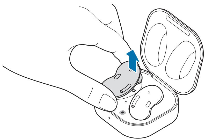 SAMSUNG GALAXY BUDS LIVE - Mettre les mini-oreillettes en place - 3
