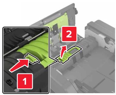 LEXMARK CX825 - CX827DE - Remplacement du rouleau séparateur du DAA - 2
