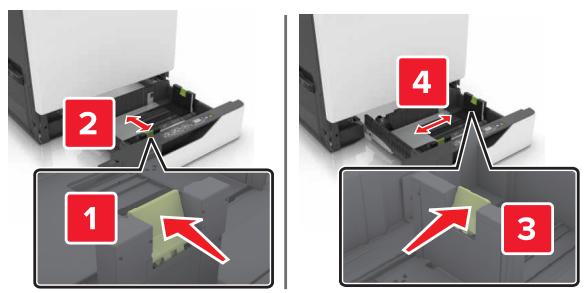 LEXMARK CX825 - CX827DE - Chargement des tiroirs - 3