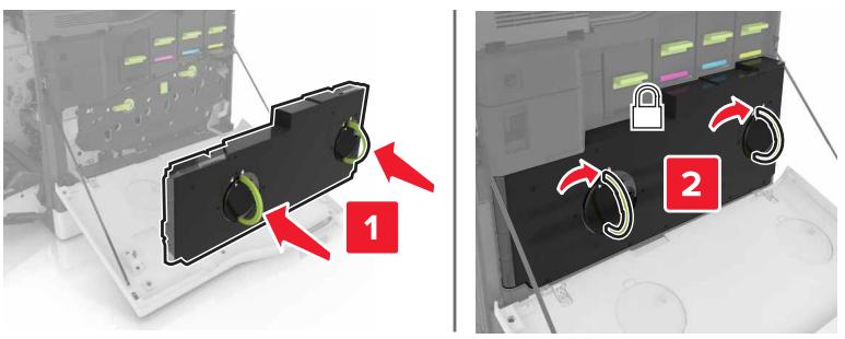 LEXMARK CX825 - CX827DE - Remplacement de la bouteille de récupération de toner - 3