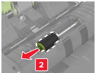 LEXMARK CX825 - CX827DE - Remplacement du rouleau séparateur du DAA - 5