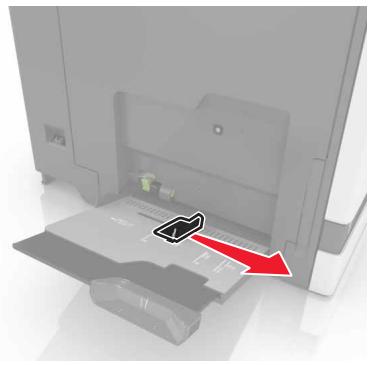 LEXMARK CX825 - CX827DE - Chargement du chargeur multifonction - 2