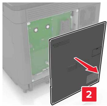 LEXMARK CX825 - CX827DE - Installation d'une carte mémoire - 3
