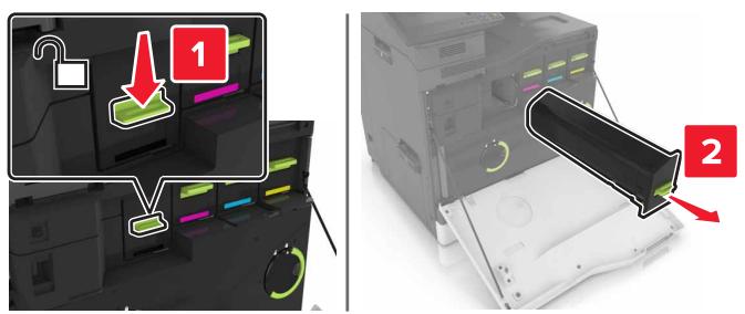 LEXMARK CX825 - CX827DE - Remplacement d'une cartouche de toner - 2