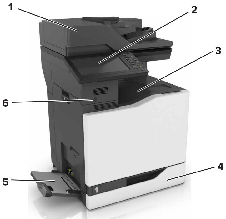 LEXMARK CX825 - CX827DE - Modèle de base - 1