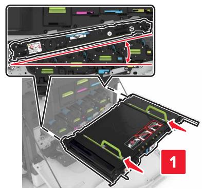 LEXMARK CX825 - CX827DE - Remplacement de la courroie de transfert - 10