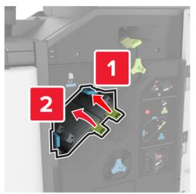 LEXMARK CX825 - CX827DE - Bourrage papier derrière la porte k - 14