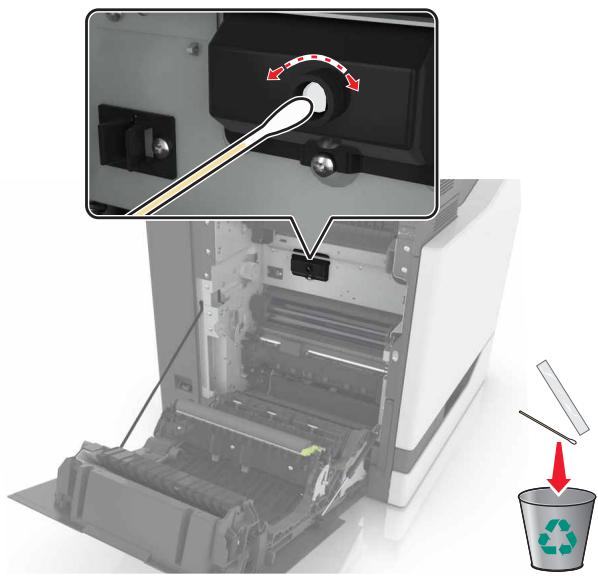 LEXMARK CX825 - CX827DE - Remplacement de l'unité de fusion - 4