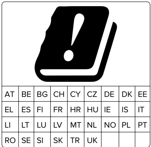 LEXMARK CX825 - CX827DE - Restrictions - 1