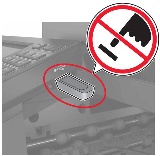 LEXMARK CX825 - CX827DE - Numérisation vers un lecteur flash - 2