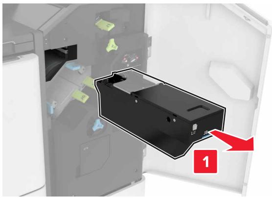 LEXMARK CX825 - CX827DE - Vidage de la boîte perforatrice - 2