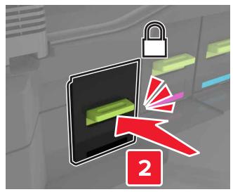 LEXMARK CX825 - CX827DE - Remplacement d'une cartouche de toner - 4