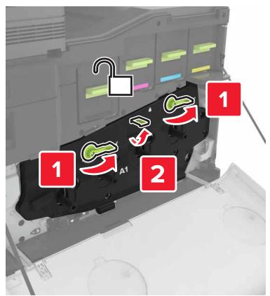 LEXMARK CX825 - CX827DE - Remplacement de la courroie de transfert - 3