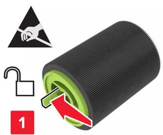 LEXMARK CX825 - CX827DE - Remplacement du rouleau séparateur du DAA - 4
