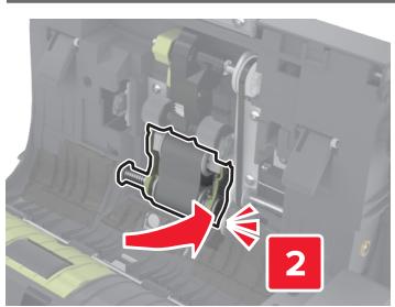 LEXMARK CX825 - CX827DE - Remplacement du rouleau d'alimentation du DAA - 8