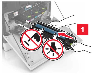 LEXMARK CX825 - CX827DE - Remplacement d'un photoconducteur - 7