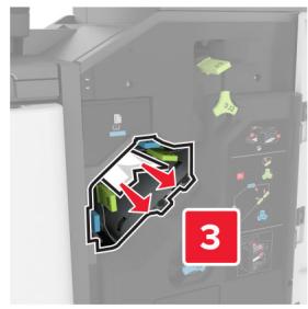 LEXMARK CX825 - CX827DE - Bourrage papier derrière la porte k - 15