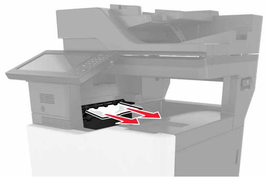 LEXMARK CX825 - CX827DE - Bourrage papier dans le réceptacle standard - 1