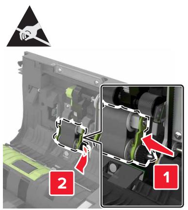 LEXMARK CX825 - CX827DE - Remplacement du rouleau d'alimentation du DAA - 5