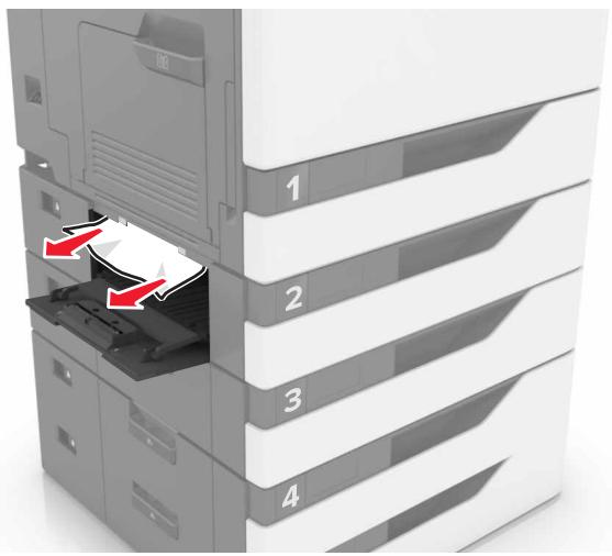 LEXMARK CX825 - CX827DE - Bourrage papier dans les tiroirs - 4