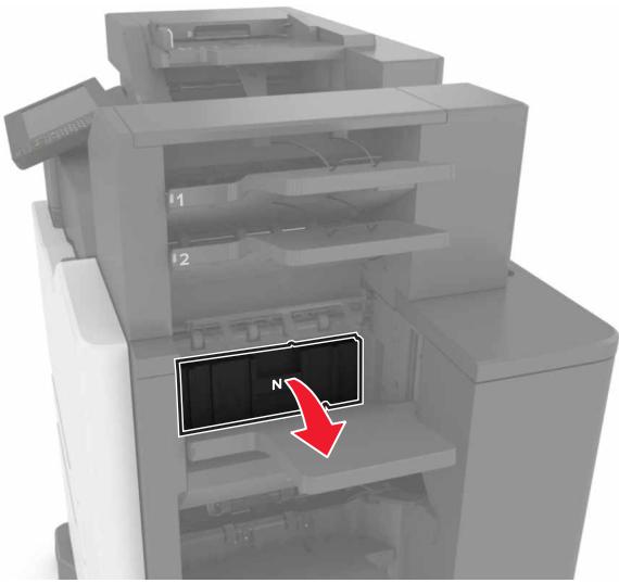 LEXMARK CX825 - CX827DE - Bourrage papier derrière la porte k - 16