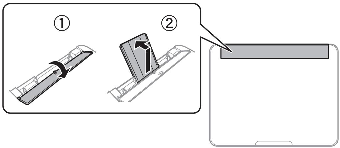 EPSON ECOTANK ET-2756 - Chargement de papier dans le Alim. papier arrêté - 1