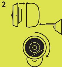 LOGITECH CIRCLE 2 - GYORS ES EGYSZERU ÜZEMBE HELYEZÉSI UTMUTATO - 3