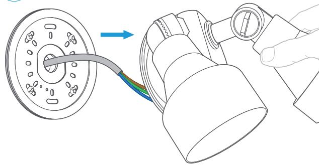 RING FLOODLIGHT CAM - Retirer le projecteur existant - 4