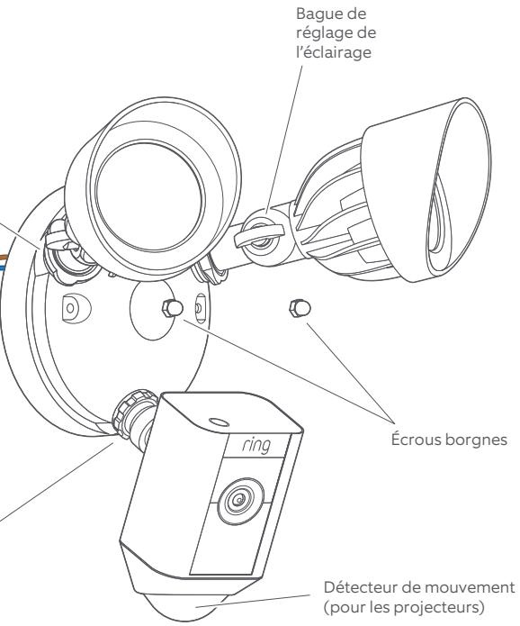 RING FLOODLIGHT CAM - Scheme d'assemblage - 2