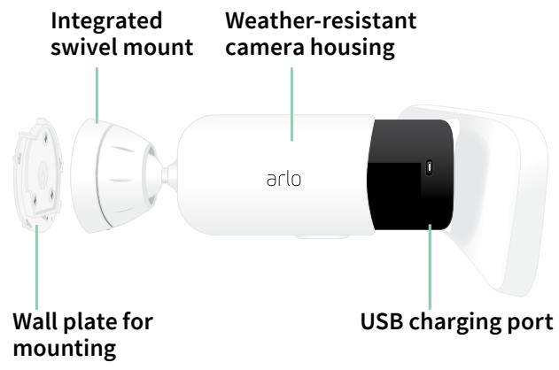 ARLO PRO 3 FLOODLIGHT - Side view - 1