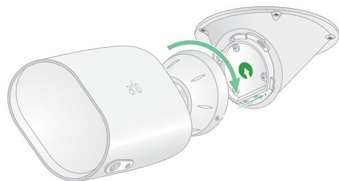ARLO PRO 3 FLOODLIGHT - WARNING: Mount your camera onto a flat, supportive surface. - 2