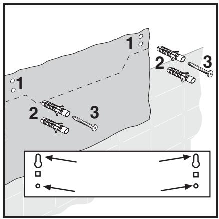 EICO SHINING PELTROX - Fixação a uma parede - 1
