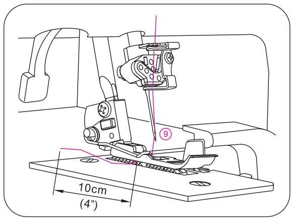 SINGER OVERLOCK PROFESSIONAL 5 - (B sur le pince-aiguille) - 6