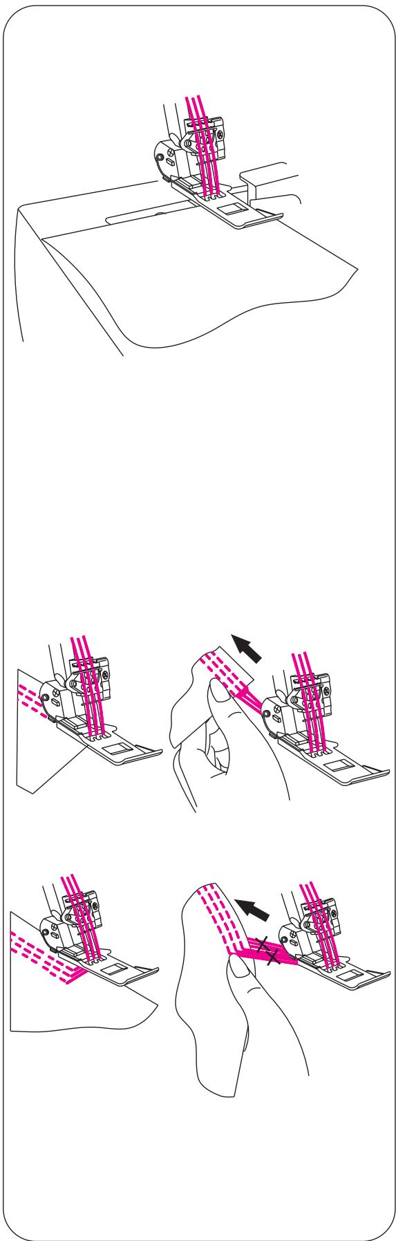 SINGER OVERLOCK PROFESSIONAL 5 - Au début de la couture - 1