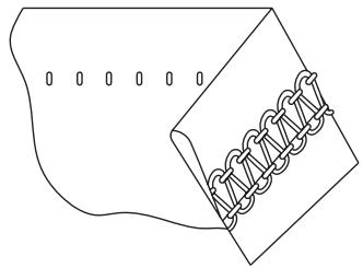 SINGER OVERLOCK PROFESSIONAL 5 - Comment réaliser des nervues - 1