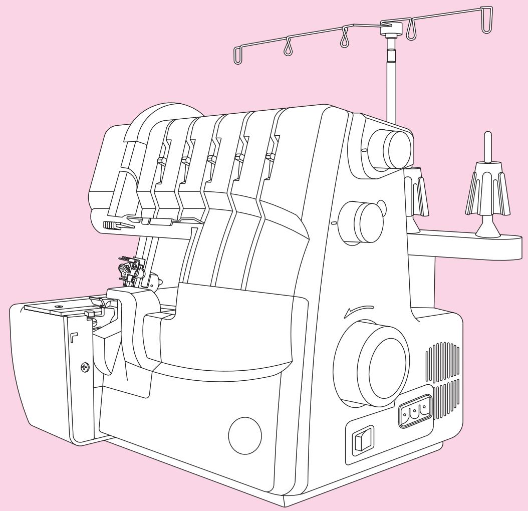 SINGER OVERLOCK PROFESSIONAL 5 - Livret d'instructions - 1