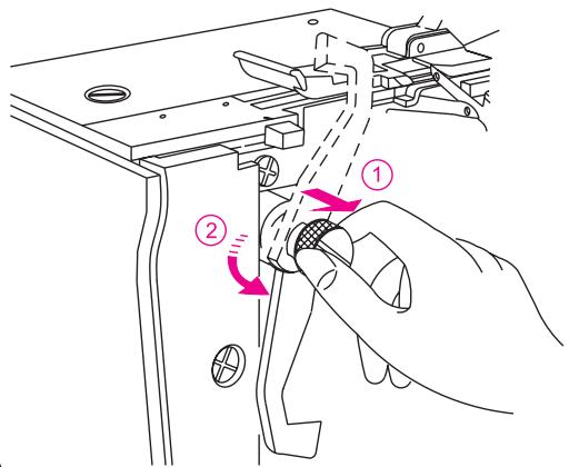 SINGER OVERLOCK PROFESSIONAL 5 - Comment réaliser des nervues - 4