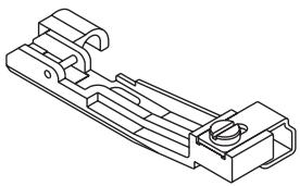 SINGER OVERLOCK PROFESSIONAL 5 - 6) Pied pose ruban - 4
