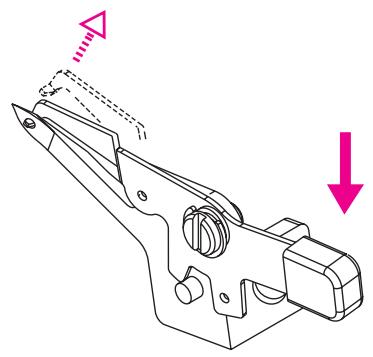 SINGER OVERLOCK PROFESSIONAL 5 - Reconversion en boucleur supérieur - 2